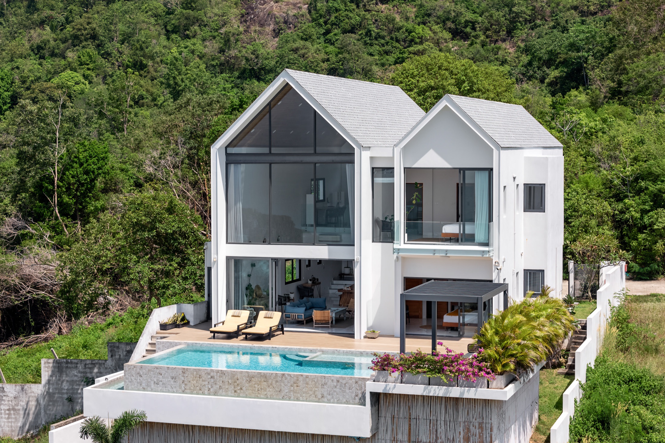 Soma Villa hero photo — A quiet sanctuary above the bay.